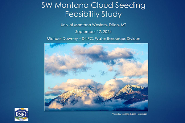 SW Cloud Seeding Feasibility Study