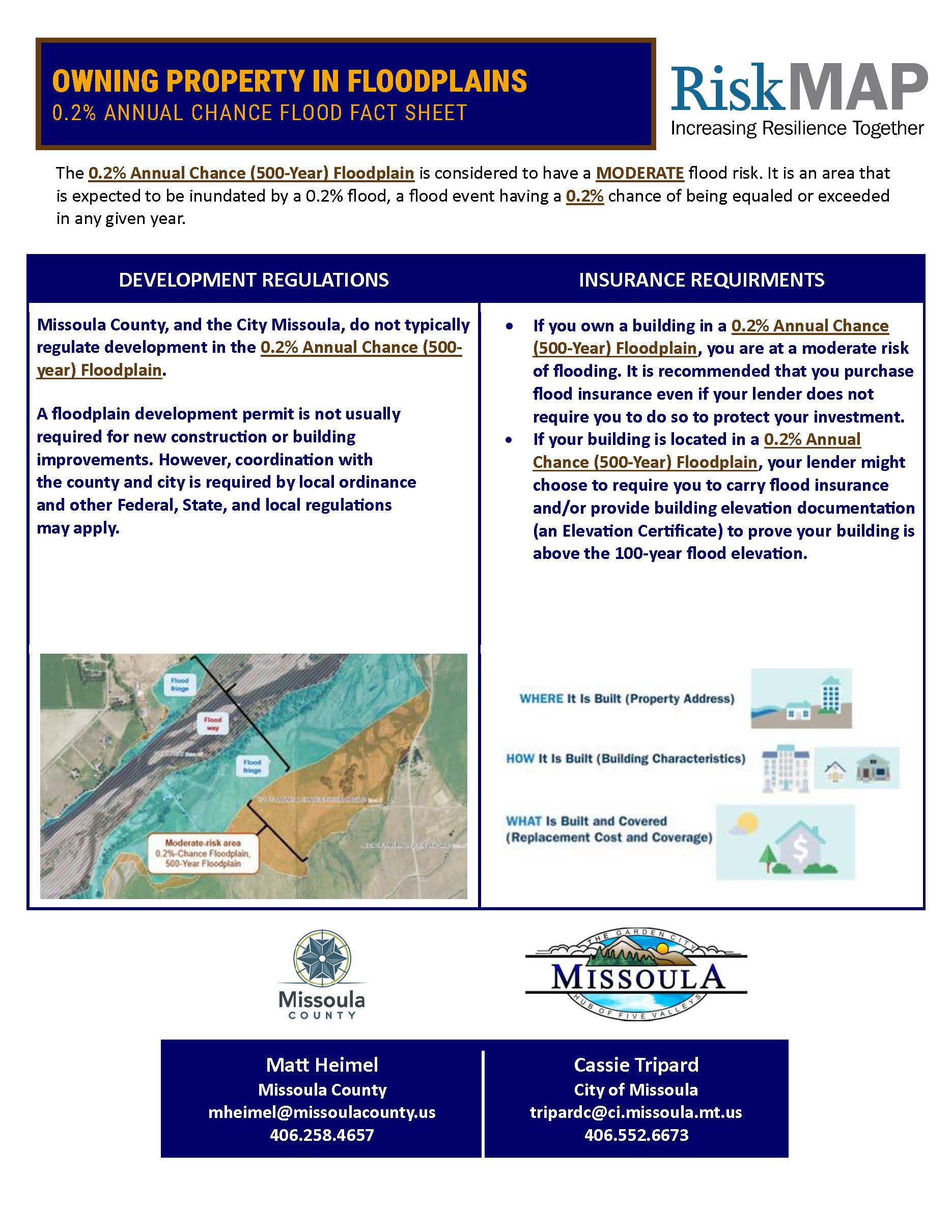 0.2% annual chance floodplain fact sheet