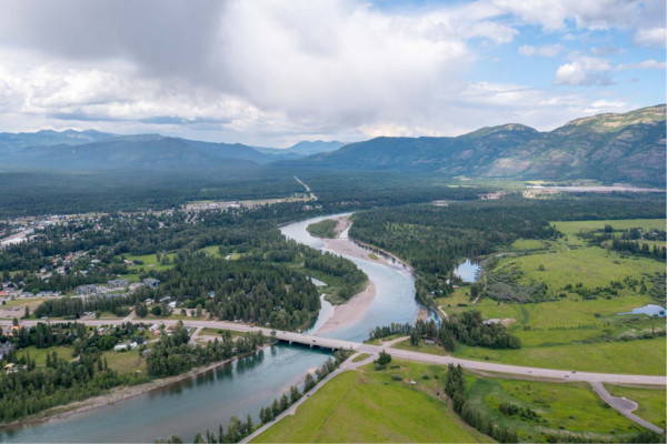 Bridge over Flathead River