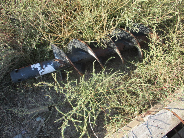 auger attachment for skid steer